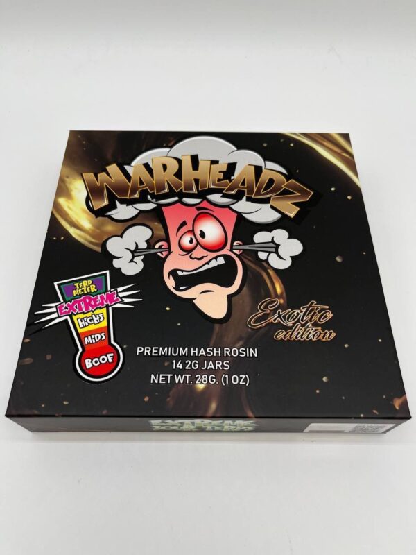 Warheadz Hash Rosin Jars
