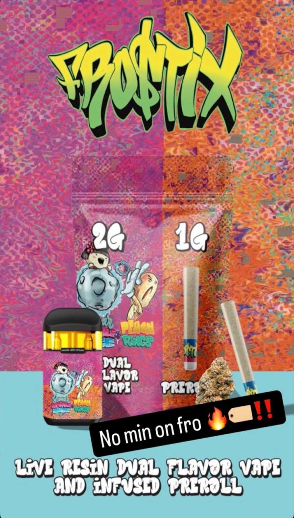 Frostix 2g Live Resin Disposable