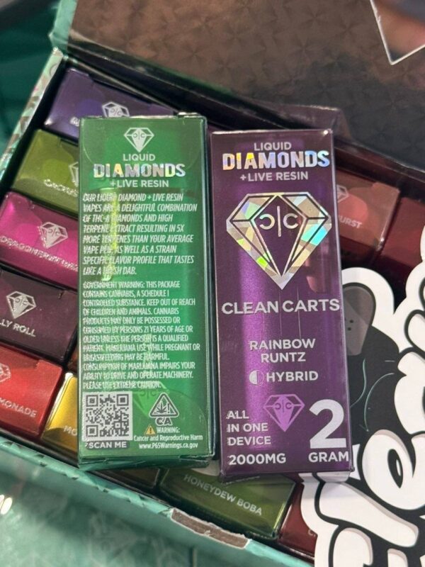 Clean Carts Disposable Tiffany Blue Edition