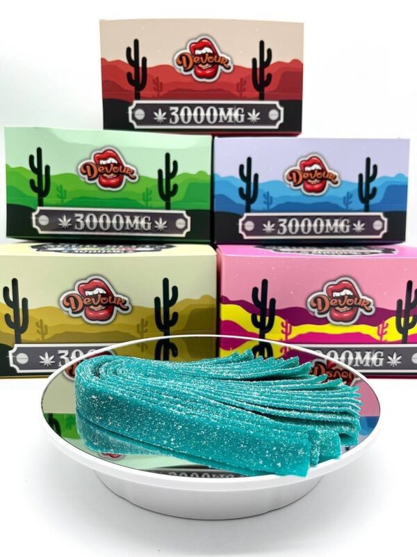 DEVOUR SOUR BELTS 3000MG